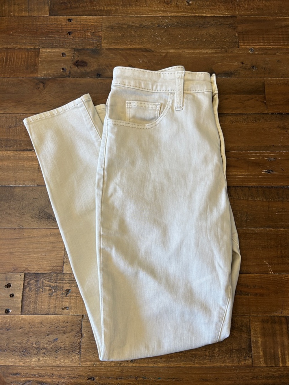 Universal Thread Cream High-Rise Skinny Jeans